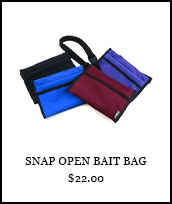 Snap Open Bait Bag