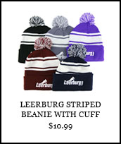 Leerburg Striped Beanie with Cuff