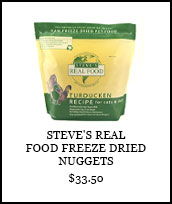 Steve's Real Food Freeze Dried Nuggets