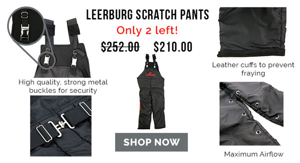 Leerburg Scratch Pants - only 2 left!