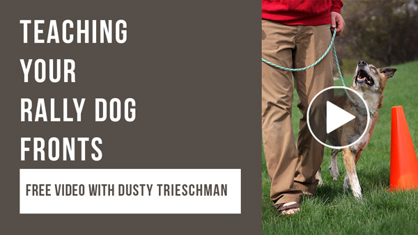 Video: Teaching Your Dog Rally Fronts with Dusty Trieschman