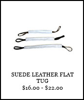 Suede Leather Flat Tug