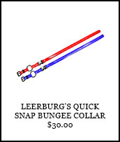 Leerburg's Quick Snap Bungee Collar