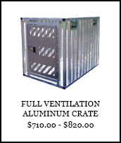 Full Ventilation Aluminum Crate