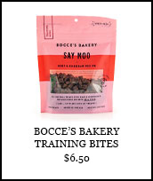 Bocce's Bakery Training Bites