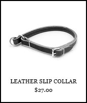 Leather Slip Collar