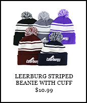 Leerburg Striped Beanie with Cuff