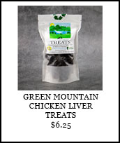 Green Mountain Chicken Liver Treats