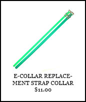 E-Collar Replacement Strap Collar