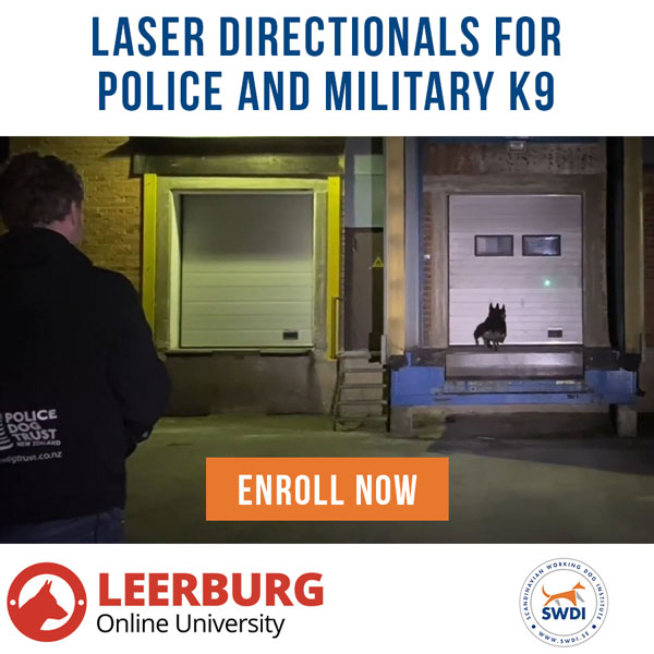 Laser Directionals For Police and Military K9