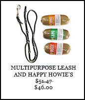 Multipurpose Leash and Happy Howie's Combo