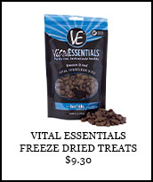 Vital Essentials Freeze Dried Treats
