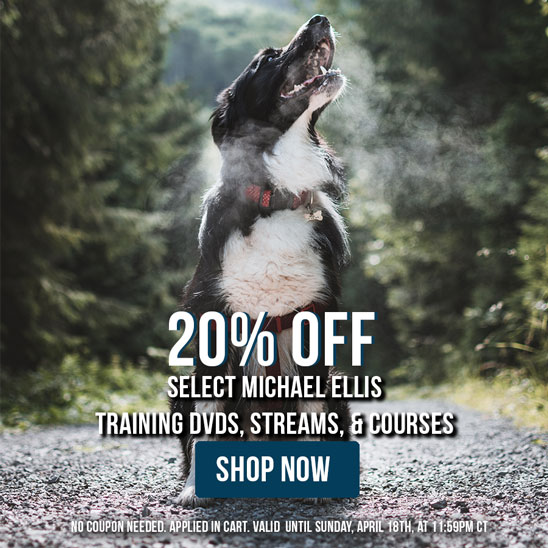 20% OFF Select Michael Ellis Training. Sale ends Sunday, April 18th, at 11:59PM CT.