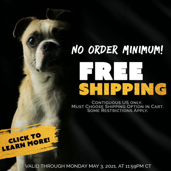 Free Shipping! Sale ends Monday, May 3rd, at 11:59PM CT.