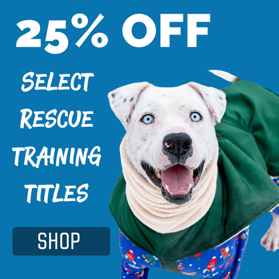 15% Off Select Rescue Dog Training Content