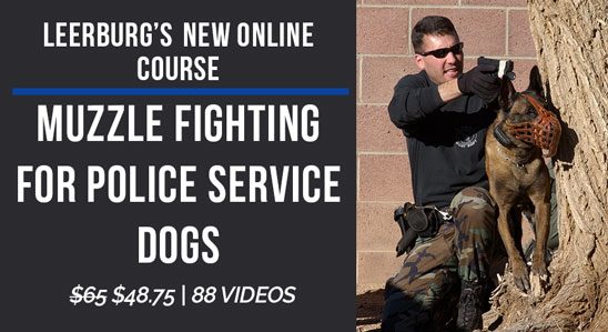New Online Course: Muzzle Fighting for Police Service Dogs
