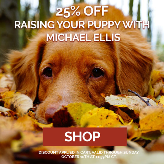 25% Off Raising Your Puppy with Michael Ellis