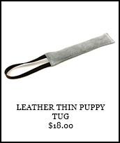 Leather Puppy Tug