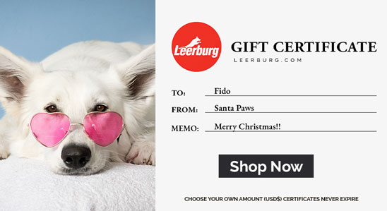Leerburg Gift Certificates - Choose Your Own Amount USD$
