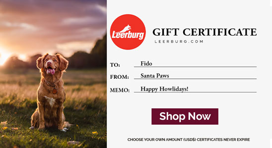 Leerburg Gift Certificates - Choose Your Own Amount USD$