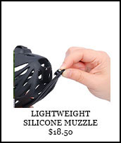 Lightweight Silicone Muzzle