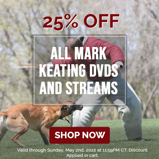 25% Off All Mark Keating DVDs and Streams