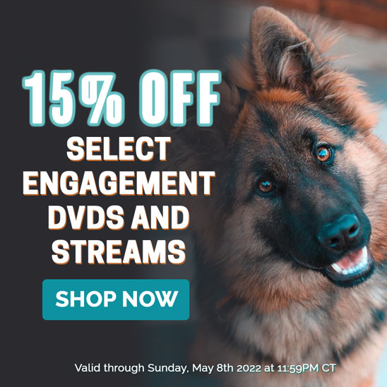 15% Off Select Engagement DVDs and Streams