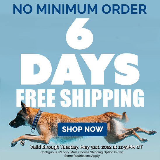 6 Days of Free Shipping