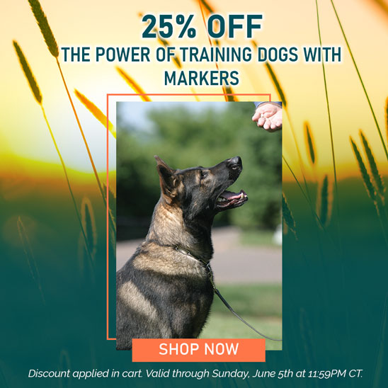 25% Off The Power of Training Dogs with Markers DVD