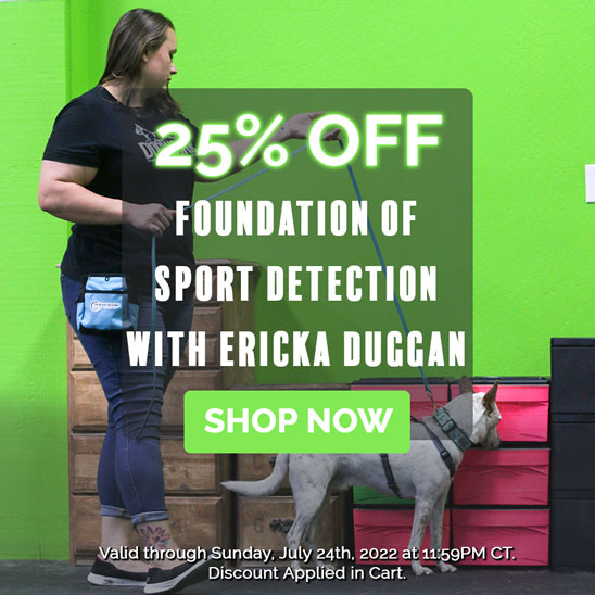25% OFF on The Foundation of Sport Detection with Ericka Duggan