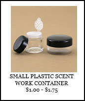 Small Plastic Scent Work Containers