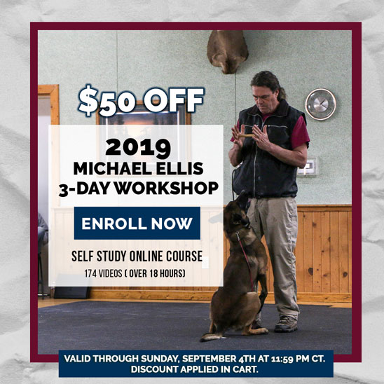 $50 OFF on December 2019 Three Day Michael Ellis Workshop