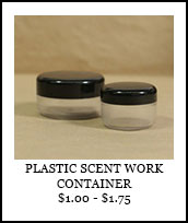Plastic Scent Work Container