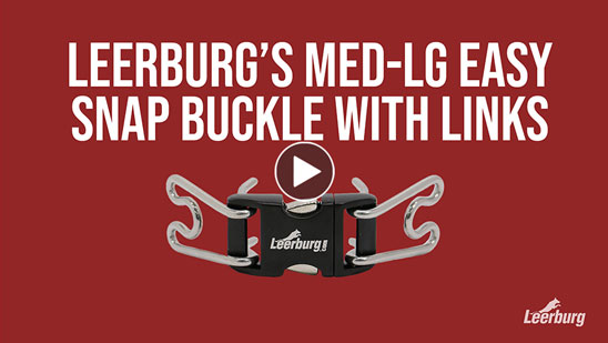 Video: Leerburg Med-Lg Easy Snap Buckle with Links