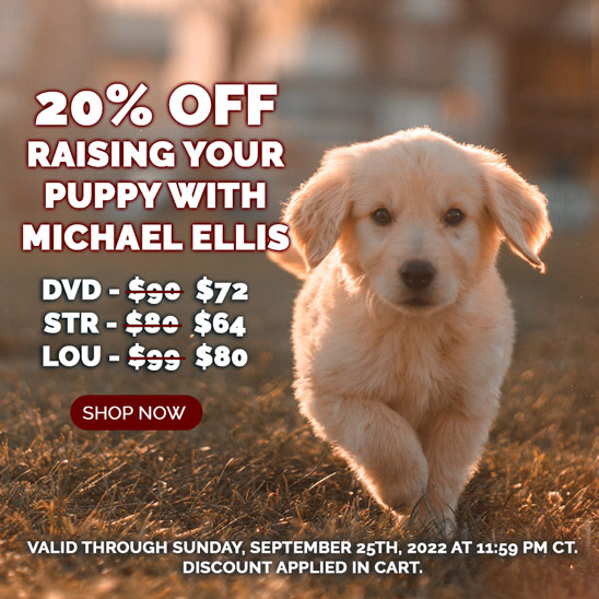 20% OFF on Raising Your Puppy