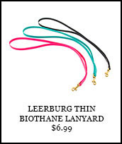 Leerburg Thin Biothane Lanyard