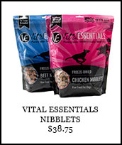 Vital Essentials Freeze Dried Nibblets