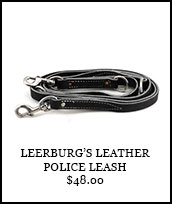 Leerburg's Leather Police Leash