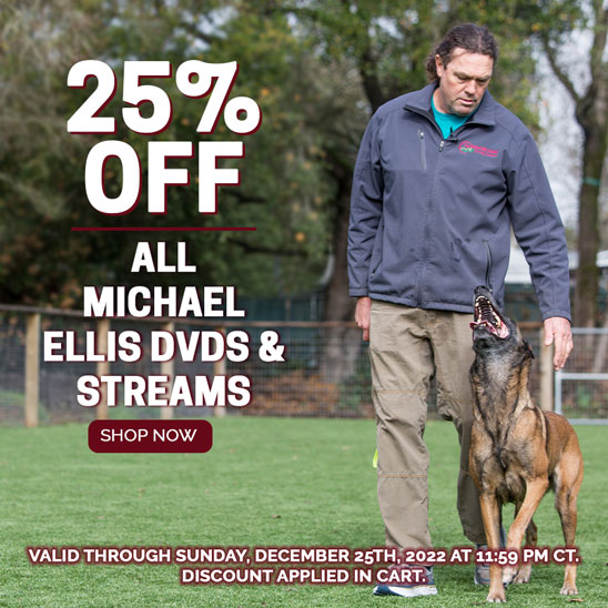 25% OFF on All Michael Ellis DVDs and Streams