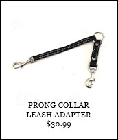 Prong Collar Leash Adapter