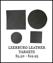 Leerburg Leather Targets