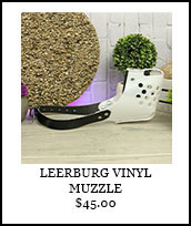 Leerburg Vinyl Muzzle