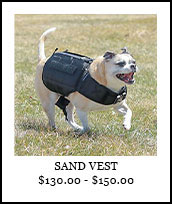 XDog Exercise Weighted Sand Vest