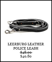 Leerburg Leather Police Leash