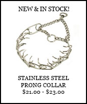 Stainless Steel Prong Collar