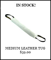 Medium Leather Tug 2 Handles