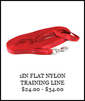 1in Flat Nylon Training Line