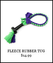Fleece Rubber Tug