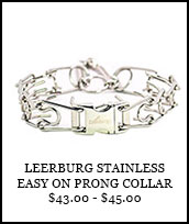 Leerburg Stainless Easy On Prong Collar