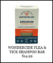 Wondercide Flea &amp; Tick Shampoo Bar